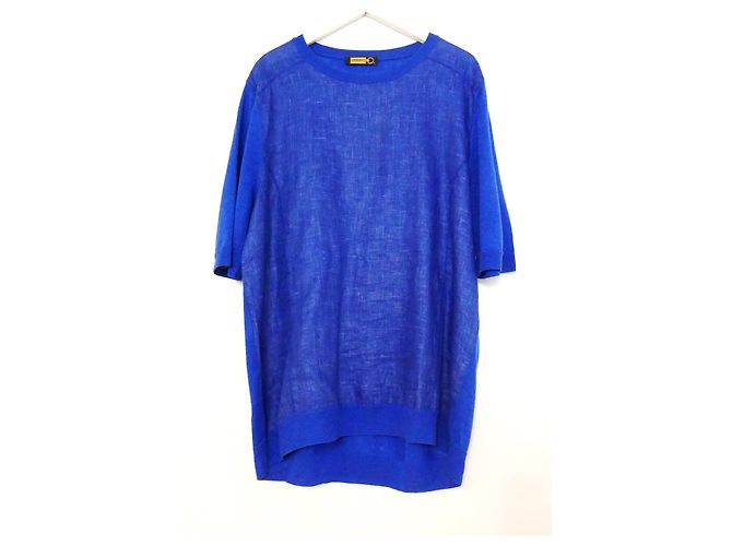 Zilli Lino Blu, Top in cashmere e seta
