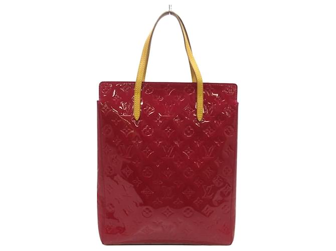 Louis Vuitton Catalina Rosso Pelle verniciata  ref.619431