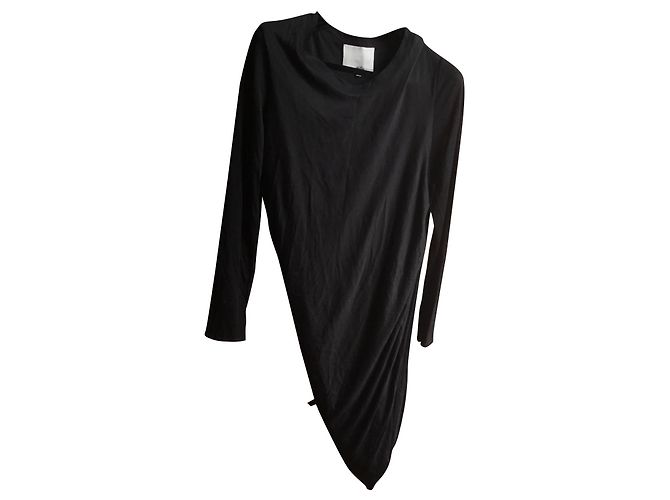 3.1 Phillip Lim Kleid aus schwarzer Seide