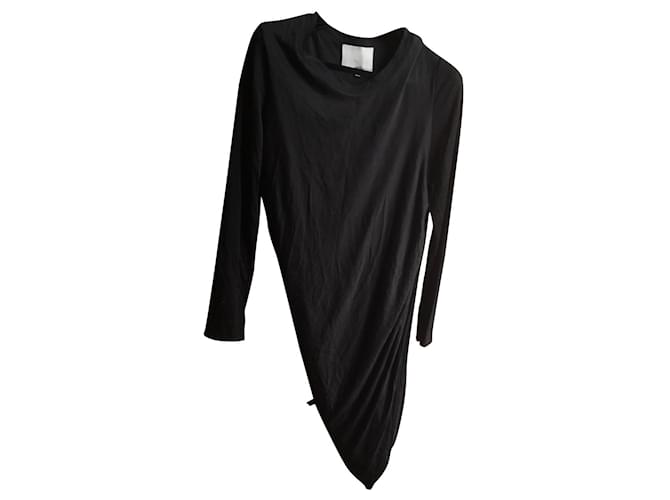 3.1 Phillip Lim Dresses Black Silk  ref.619685