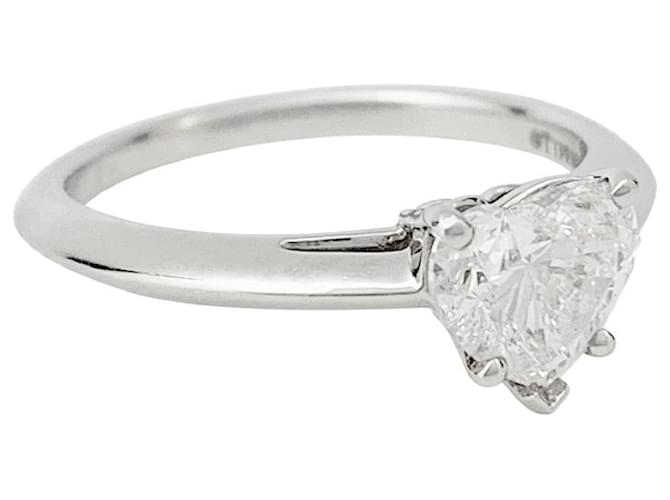 Tiffany & Co anel. em platina e diamante 1,02 ct.  ref.619718
