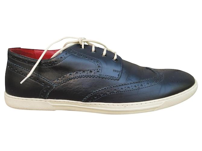 Brogues trainers Junya Watanabe X Trickers + 45,5 Navy blue Leather  ref.619824