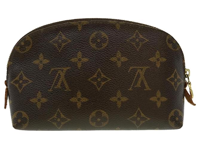 Pochette voyage leather small bag Louis Vuitton Brown in Leather