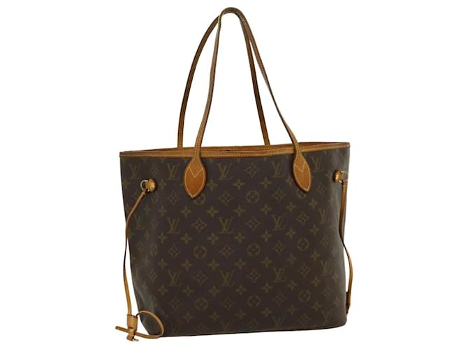 LOUIS VUITTON Monogramme Neverfull MM Tote Bag M40156 LV Auth pt3774 Toile  ref.619916
