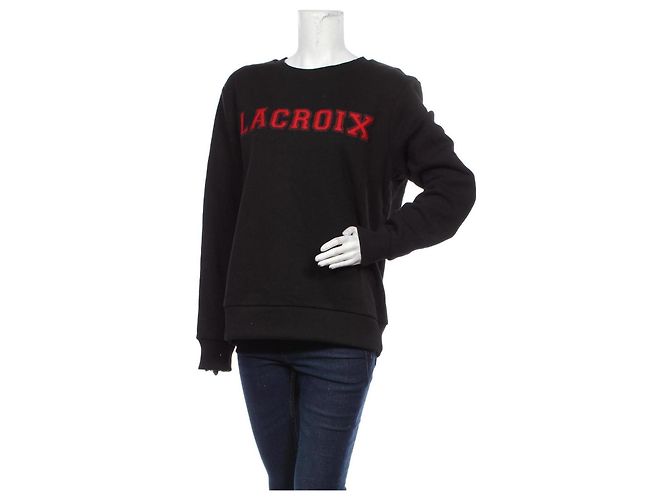 Christian Lacroix Sweatshirt Schwarz XL