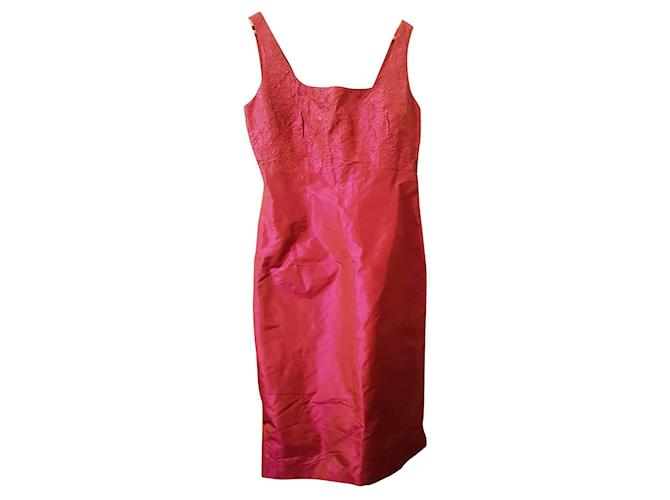 Burberry Dresses Pink Silk  ref.620004