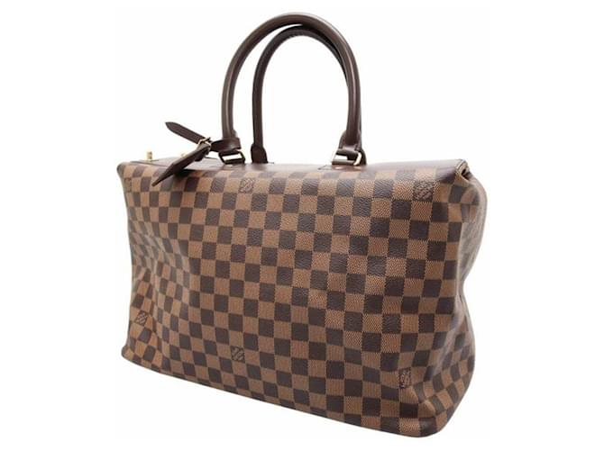 Louis Vuitton Greenwich PM Damier Ebene Travel Tote Bag