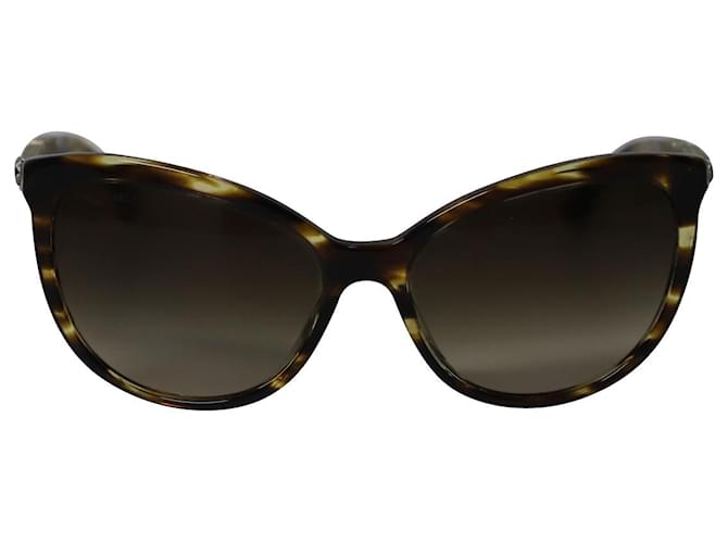 Chanel Bijou Jewel CC Logo Swarovski Strass Cat Eye Sunglasses in Multicolor Plastic Multiple colors  ref.620352