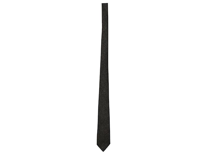 Gucci Krawatte aus grauer Wolle  ref.620432