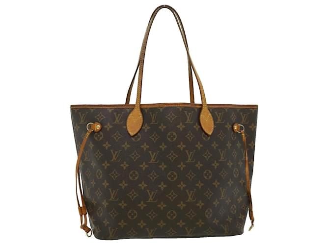 LOUIS VUITTON Monogramme Neverfull MM Tote Bag M40156 LV Auth bs1552 Toile  ref.620950