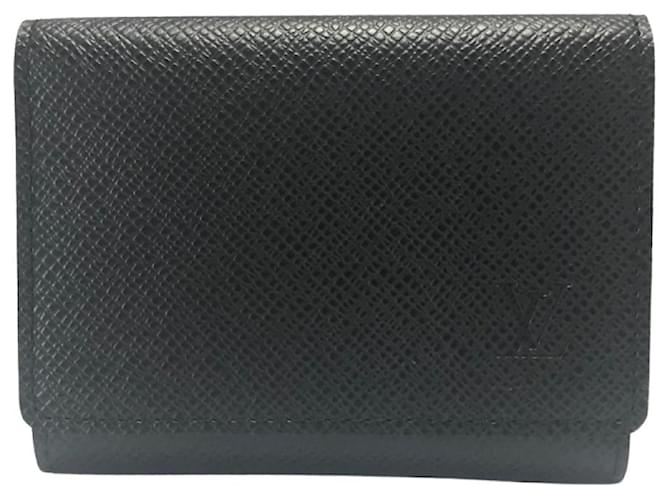 Louis Vuitton Enveloppe Carte de visite, Black, One Size