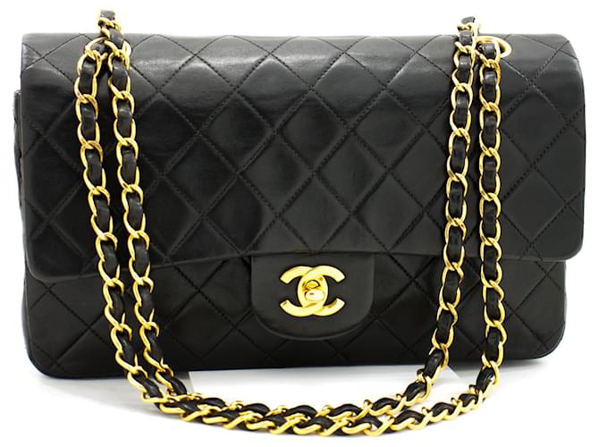 Chanel Timeless Black Leather  ref.622405