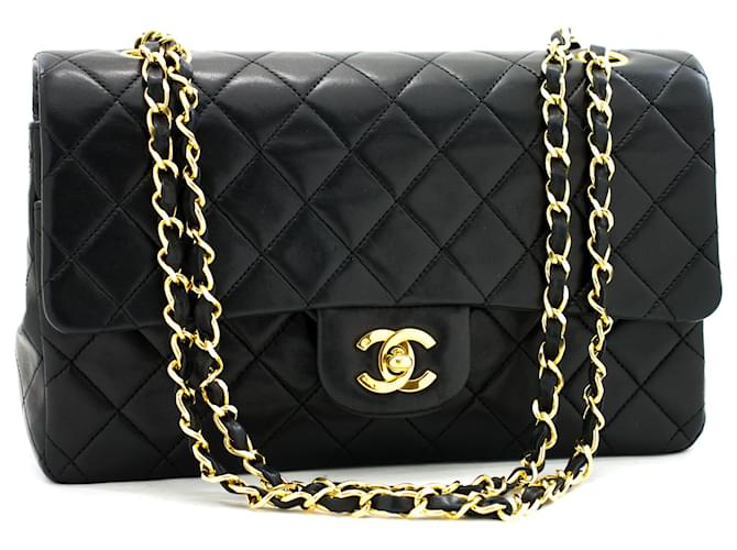 Chanel Timeless Black Leather  ref.622416