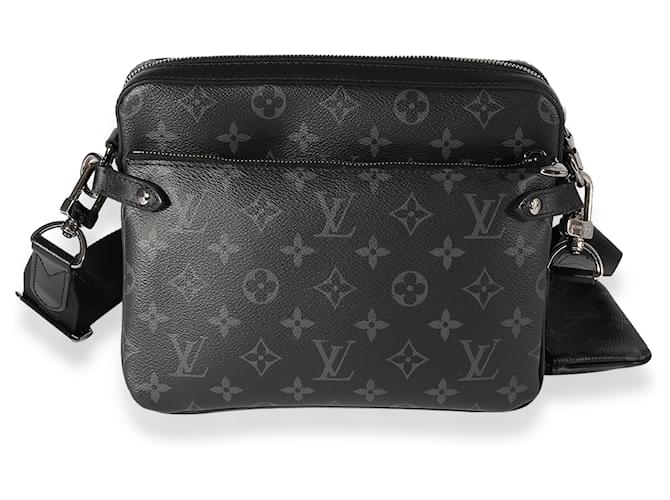 Louis Vuitton monogram black cross body bag