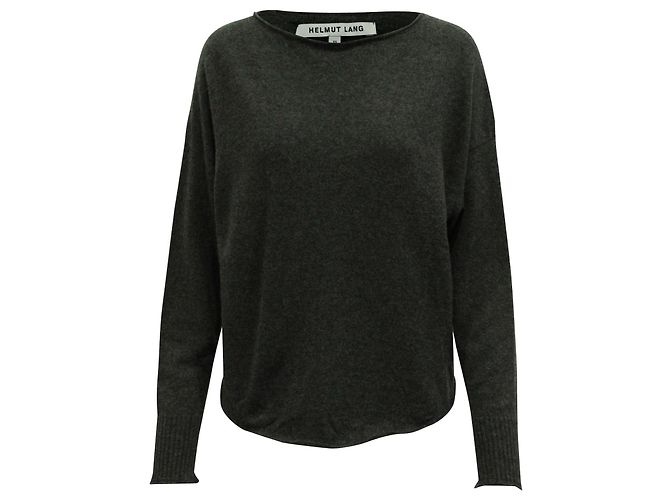 Pull Helmut Lang en Cachemire Gris