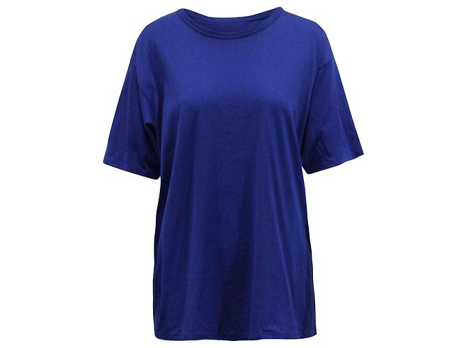 T-shirt Acne Studios Niagara girocollo in cotone blu