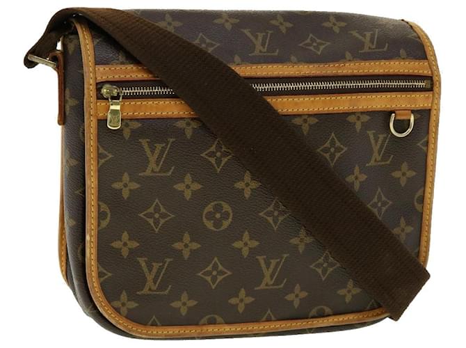 Louis Vuitton Monogram Messenger Bosphore PM Shoulder Bag Brown, Women's