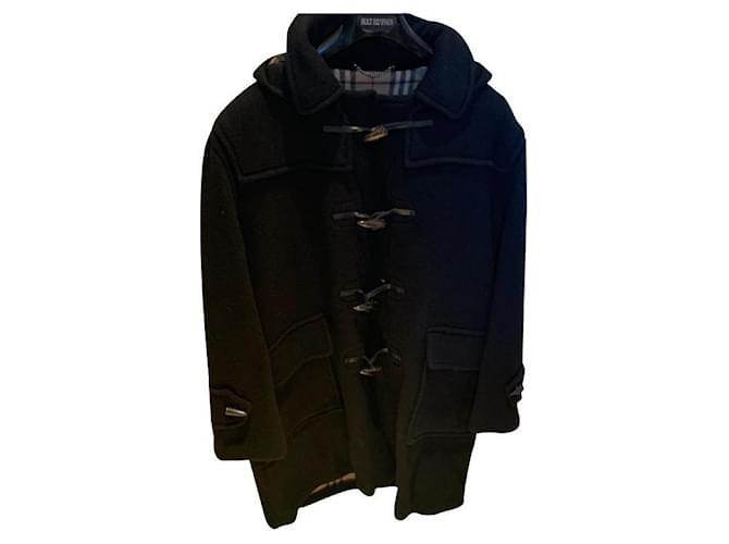 Nouveau manteau Burberry Cachemire Noir  ref.623490