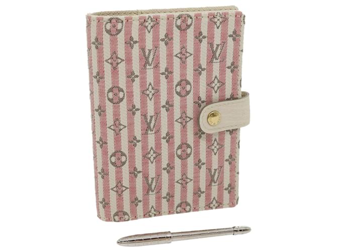 Louis Vuitton Monogram Mini Agenda PM Notebook Cover Red Woman