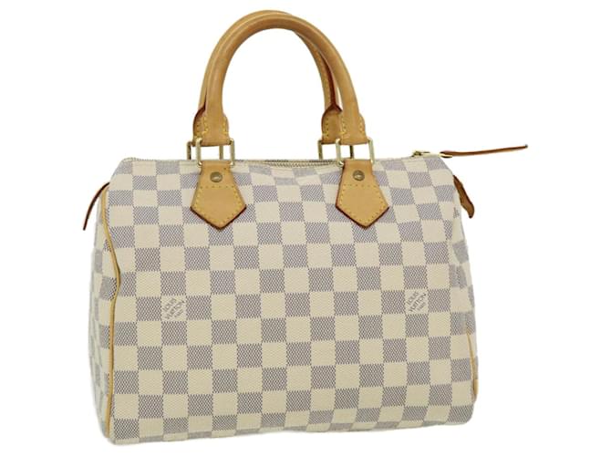 Louis Vuitton Damier Azur Speedy 25 Hand Bag N41534 LV Auth 30750  ref.623661