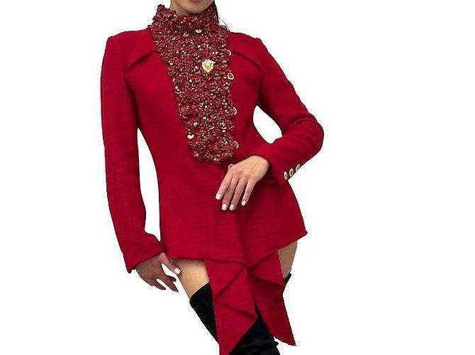 Chanel Jacken Rot