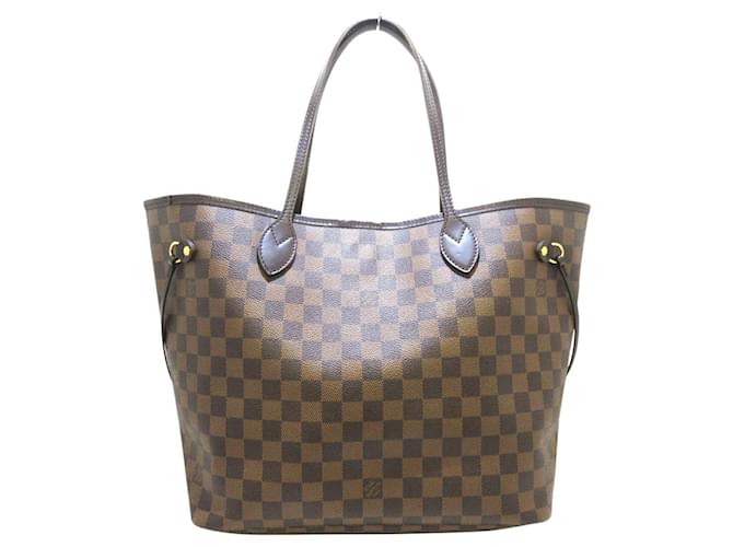 Louis Vuitton Neverfull Brown Cloth  ref.623871