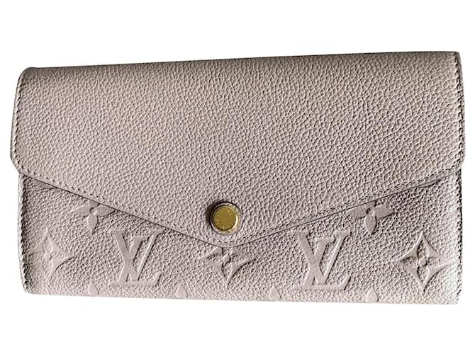 Louis Vuitton Sarah Wallet Pink Leather  ref.623900