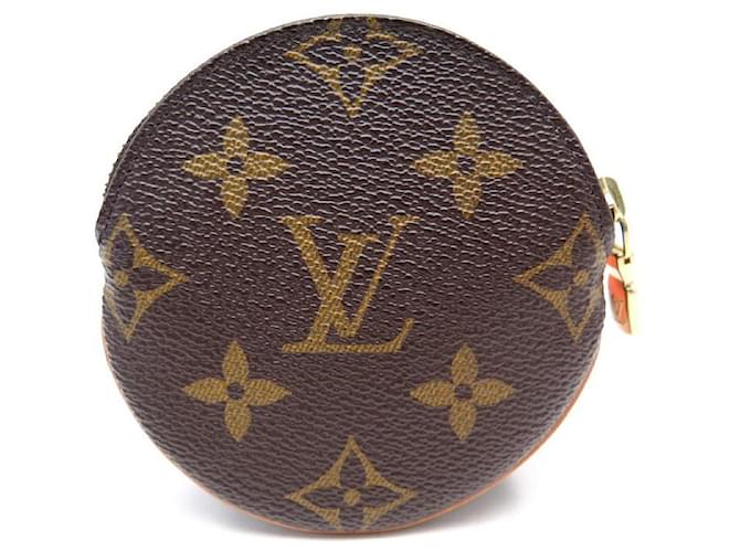 Borsellino Louis Vuitton in tela monogram e pelle marrone - to