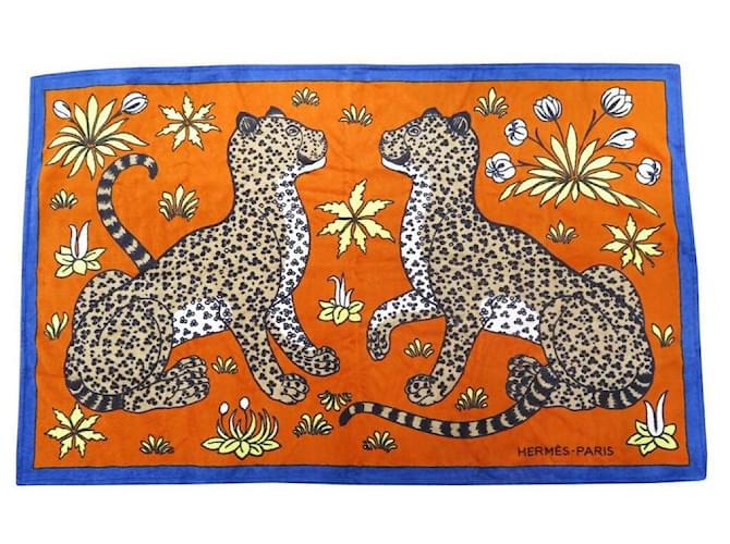 drap de plage hermes chevaux serviette de bain en
