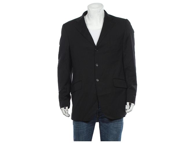 Autre Marque Ozwald Boateng Wollblazer Schwarz