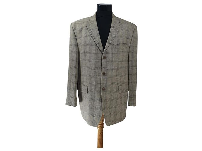 Dkny Blazer in cotone e lana Multicolore