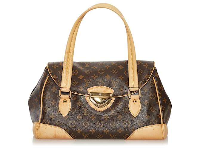 Louis Vuitton Brown Monogram Beverly GM Cloth  ref.624724