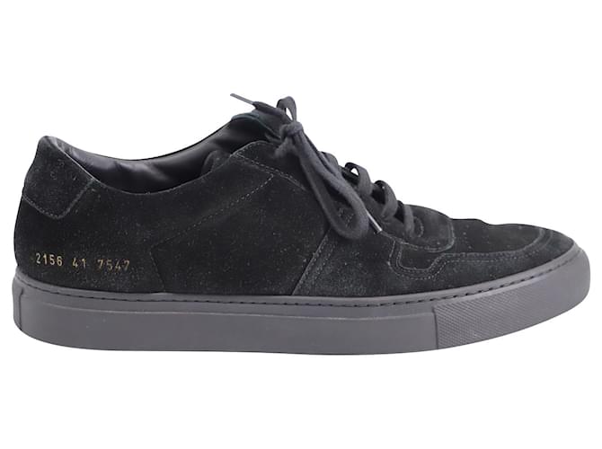 Autre Marque Common Projects BBall Sneakers in Black Suede  ref.624811