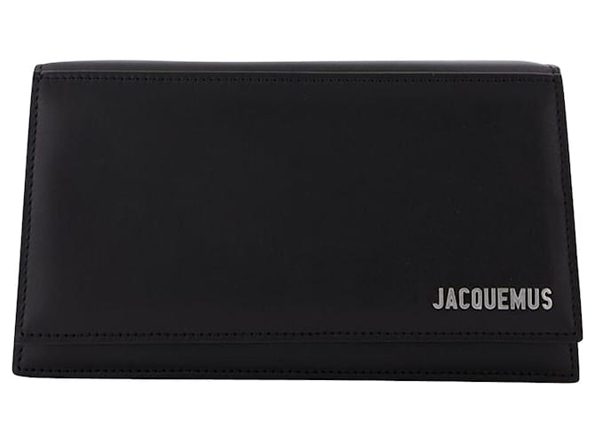 Jacquemus Le Bambino en cuero negro  ref.625487