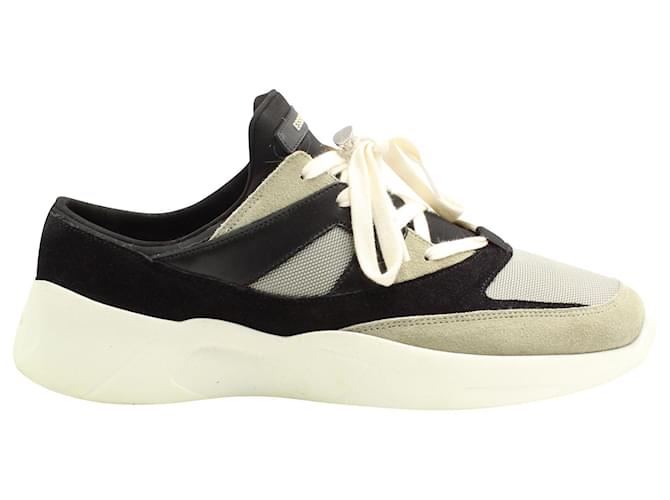 Fear Of God Essentials Backless Distance Sneakers in Black Suede  ref.625551