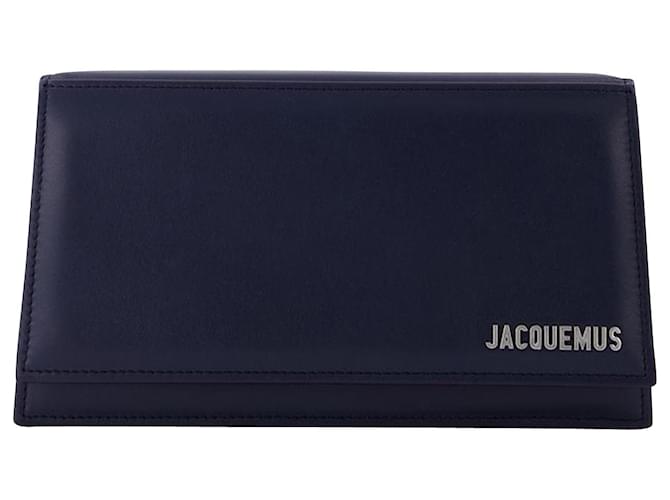 Jacquemus Le Bambino em couro azul  ref.625641
