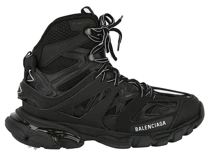 Balenciaga Mens Track Hike Sneakers Black  ref.627177