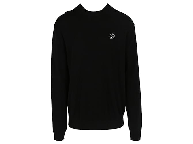 Autre Marque McQ Alexander McQueen Swallow Graphic Sweatshirt Black Cotton  ref.628026