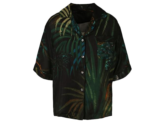 Alanui Jungle Print Silk Shirt Multiple colors  ref.628140