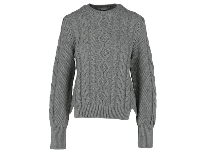 Stella Mc Cartney Stella McCartney Aran-Knit Cropped Sweater Multiple colors  ref.628301
