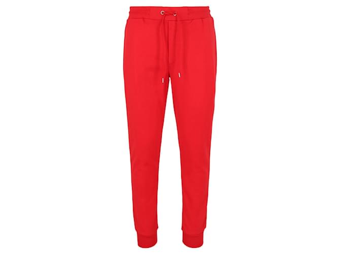 Autre Marque Pantaloni della tuta in cotone McQ Alexander McQueen Rosso  ref.628331
