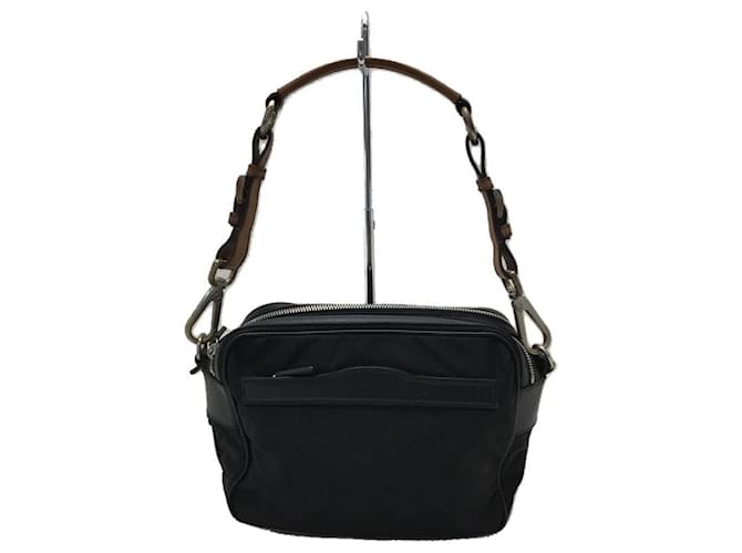 Prada Handbags Black Nylon  ref.628525