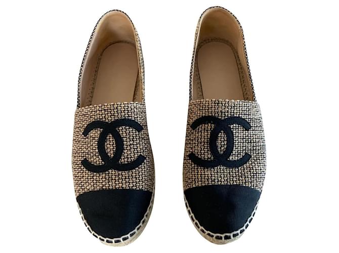 Espadrilles Chanel Chanel Tweed Espadrilles Size 39 FR
