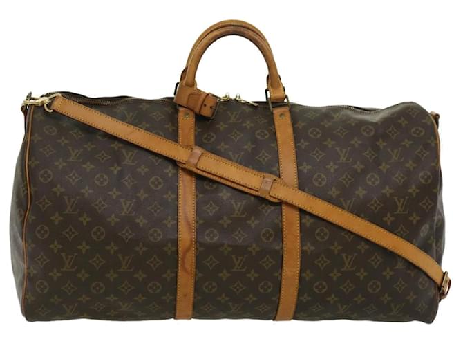 Louis Vuitton Womens Keepall Bandouliere 60 Monogram Canvas M41412