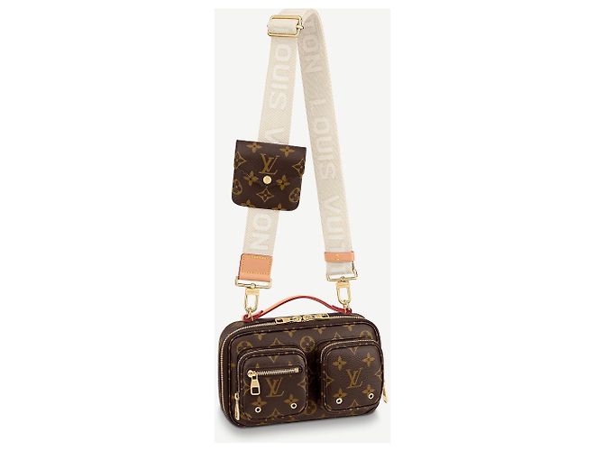 Louis Vuitton Bolsa transversal LV Utility Marrom