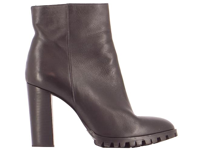 The Kooples Ankle Boots / Low Boots Black Leather  ref.628838