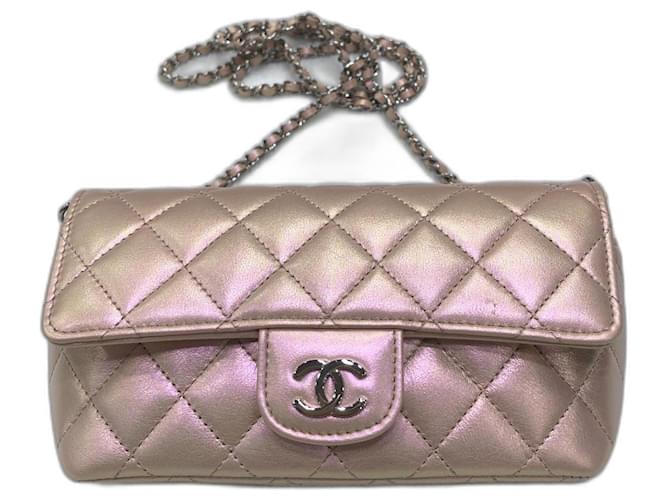 Chanel Handbags Pink Leather ref.629005 - Joli Closet