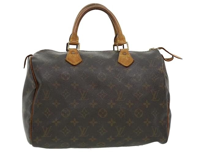 Louis Vuitton Monogram Speedy 30 Hand Bag M41526 LV Auth pt4127 Cloth  ref.629052