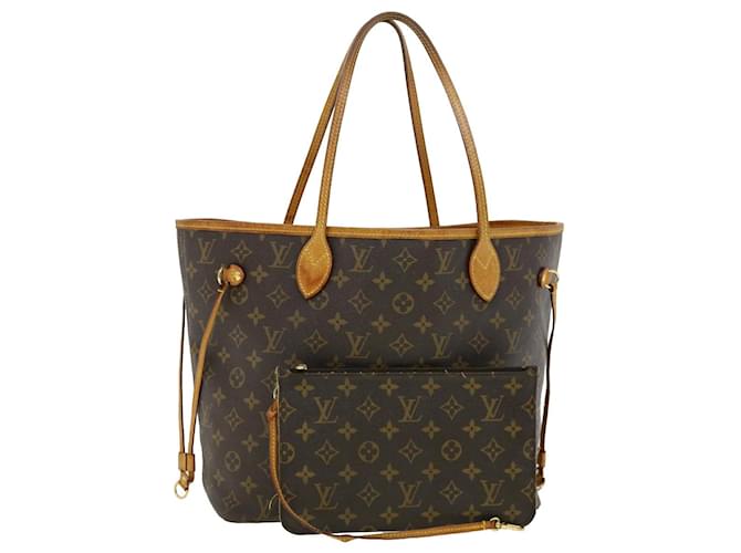 LOUIS VUITTON Monogramme Neverfull MM Tote Bag M40156 LV Auth hs1185 Toile  ref.629067