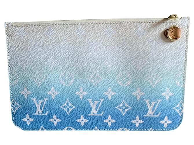 Louis vuitton best sale neverfull clutch strap